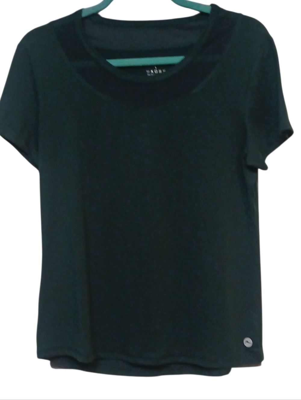 Gottex - NWOT, Ladies Green Shirt, Short Sleeve, Neck Vented Around, Stretch,... - Picture 4 of 12